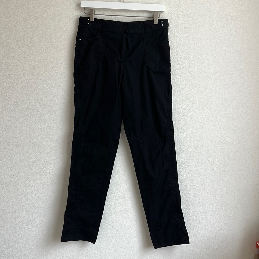 Chico’s Black Cotton Pants Size 00